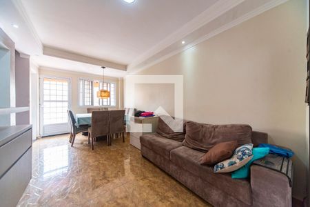 Sala de casa de condomínio à venda com 2 quartos, 72m² em Vila Metalúrgica, Santo André