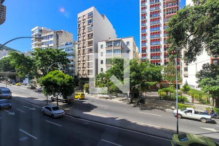 Vista da Sala de apartamento para alugar com 4 quartos, 175m² em Laranjeiras, Rio de Janeiro