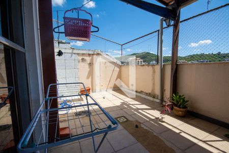 Varanda da Sala de apartamento para alugar com 3 quartos, 100m² em Vila Isabel, Rio de Janeiro