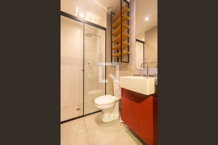 Banheiro de kitnet/studio à venda com 1 quarto, 37m² em Sumarezinho, São Paulo