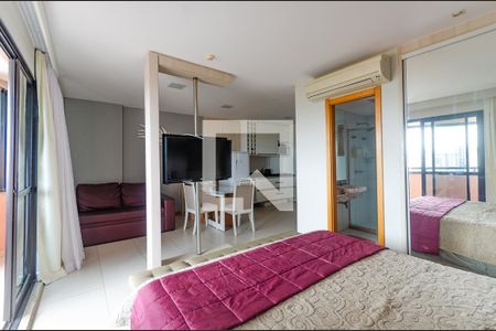 Sala/Quarto de apartamento para alugar com 1 quarto, 50m² em Caminho das Árvores, Salvador