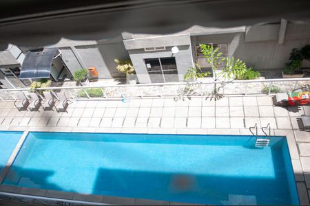 Vista da Sala - Piscina de apartamento para alugar com 2 quartos, 48m² em Taquara, Rio de Janeiro