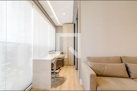 Varanda/Home Office de apartamento para alugar com 1 quarto, 40m² em Pinheiros, São Paulo