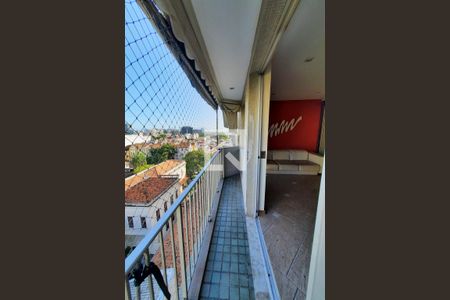Varanda da Sala de apartamento à venda com 2 quartos, 93m² em Maracanã, Rio de Janeiro