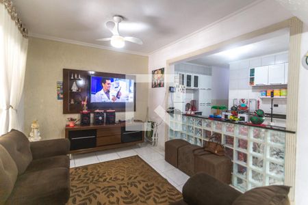 Sala de estar de casa à venda com 3 quartos, 115m² em Vila Jerusalem, São Bernardo do Campo