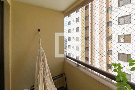 Varanda da sala de apartamento à venda com 3 quartos, 84m² em Cambuci, São Paulo