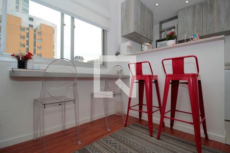 Sala de kitnet/studio para alugar com 1 quarto, 35m² em Jardim Paulista, São Paulo