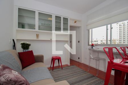 Sala de kitnet/studio para alugar com 1 quarto, 35m² em Jardim Paulista, São Paulo