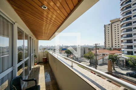 Varanda da Sala de apartamento à venda com 4 quartos, 188m² em Vila Carrão, São Paulo