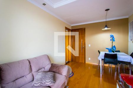 Sala de apartamento à venda com 2 quartos, 46m² em Jd Eudizia, Santo André