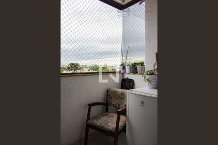 Varanda Sala de apartamento à venda com 3 quartos, 70m² em Marechal Rondon, Canoas