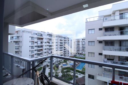 Vista - Sala de apartamento à venda com 2 quartos, 69m² em Recreio dos Bandeirantes, Rio de Janeiro
