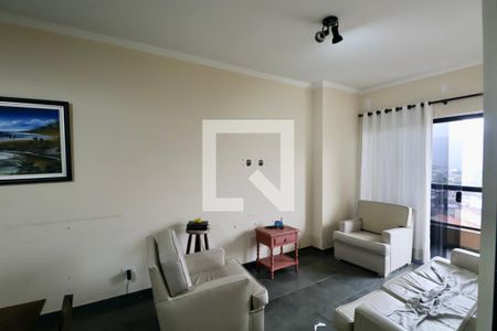 Sala de apartamento para alugar com 3 quartos, 90m² em Parque Enseada, Guarujá