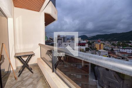 Varanda da Sala de apartamento para alugar com 3 quartos, 90m² em Parque Enseada, Guarujá