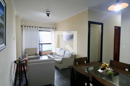 Sala de apartamento para alugar com 3 quartos, 90m² em Parque Enseada, Guarujá