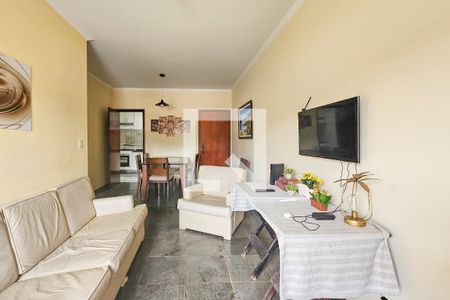 Sala de apartamento para alugar com 3 quartos, 90m² em Parque Enseada, Guarujá