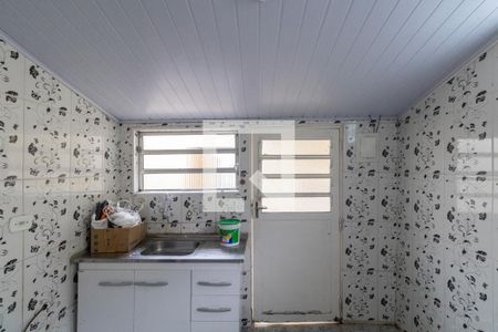 Cozinha de casa para alugar com 1 quarto, 35m² em Vila Ré, São Paulo