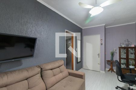 Sala de apartamento à venda com 1 quarto, 39m² em Cristal, Porto Alegre