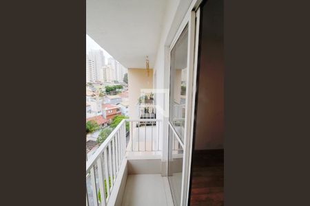 Varanda da Sala de apartamento para alugar com 2 quartos, 72m² em Jardim Monte Kemel, São Paulo