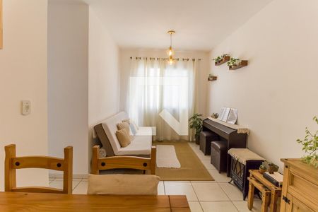 Sala de apartamento para alugar com 2 quartos, 62m² em Vila Bela Flor, Mogi das Cruzes