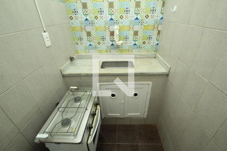 Cozinha de apartamento à venda com 1 quarto, 50m² em Glória, Rio de Janeiro