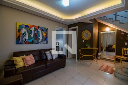 Sala  de casa à venda com 3 quartos, 195m² em Parque Santa Fé, Porto Alegre