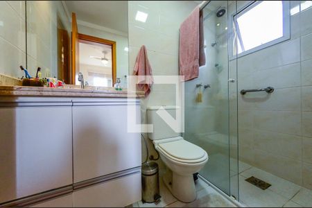 Banheiro da Suíte de apartamento para alugar com 3 quartos, 90m² em Vila Itapura, Campinas