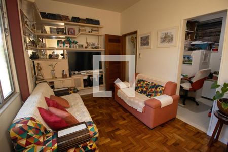 Sala de apartamento à venda com 2 quartos, 66m² em Glória, Rio de Janeiro