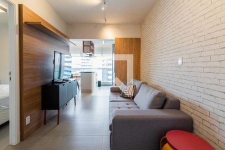 Sala de apartamento à venda com 1 quarto, 39m² em Pinheiros, São Paulo