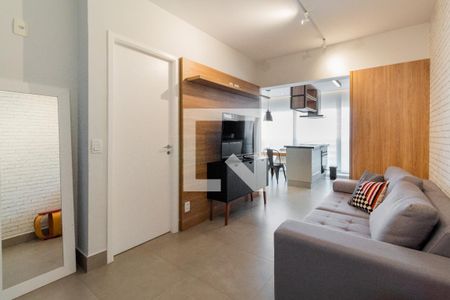 Sala de apartamento à venda com 1 quarto, 39m² em Pinheiros, São Paulo