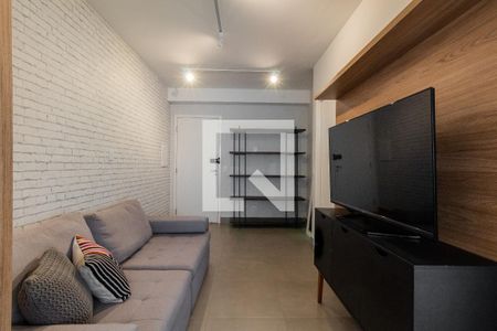 Sala de apartamento para alugar com 1 quarto, 39m² em Pinheiros, São Paulo