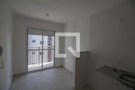 Sala/Cozinha de apartamento à venda com 1 quarto, 30m² em Jardim Caravelas, São Paulo