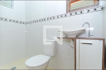 Banheiro de kitnet/studio para alugar com 1 quarto, 35m² em Vila Leda, Guarulhos