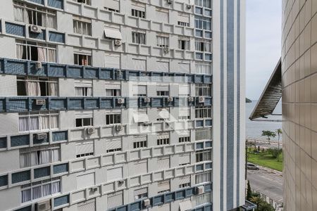 Vista de apartamento para alugar com 1 quarto, 45m² em Ponta da Praia, Santos
