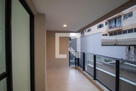 Varanda da Sala de apartamento para alugar com 3 quartos, 92m² em Maracanã, Rio de Janeiro