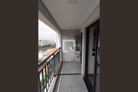 Varanda  de apartamento para alugar com 2 quartos, 49m² em Vila Dom Pedro Ii, São Paulo