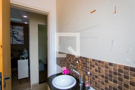 Lavabo de apartamento à venda com 2 quartos, 110m² em Vila Bela Vista, Santo André