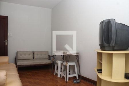 Sala de apartamento para alugar com 1 quarto, 60m² em Centro, São Vicente