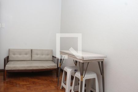 Sala de apartamento para alugar com 1 quarto, 60m² em Centro, São Vicente