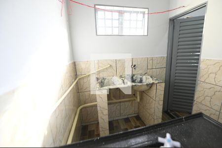 Cozinha de kitnet/studio para alugar com 1 quarto, 35m² em Jardim Bela Vista, Goiânia