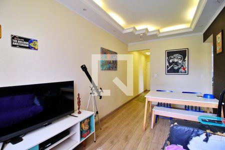 Sala de apartamento à venda com 2 quartos, 60m² em Vila Santa Teresa, Santo André