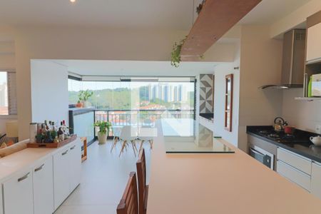 Sala de apartamento à venda com 1 quarto, 61m² em Butantã, São Paulo