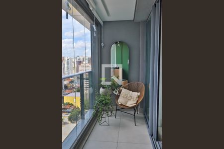 Varanda de apartamento à venda com 1 quarto, 30m² em Pinheiros, São Paulo