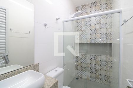 Banheiro de casa para alugar com 1 quarto, 37m² em Belenzinho, São Paulo