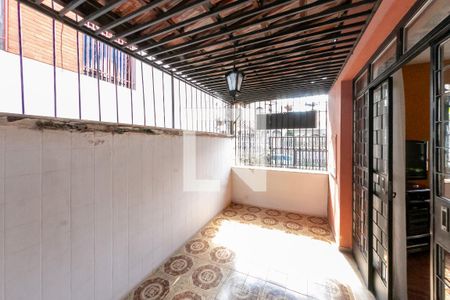 Varanda da Sala de casa à venda com 6 quartos, 310m² em Barroca, Belo Horizonte