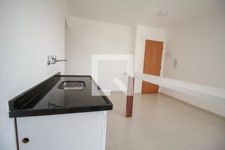 Cozinha de apartamento para alugar com 1 quarto, 45m² em Jardim Paraíso, São Paulo