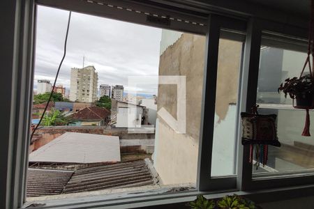 Vista Sala de apartamento à venda com 2 quartos, 80m² em Centro, São Leopoldo