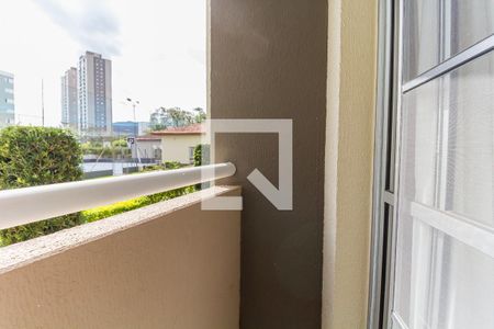 Varanda da Sala de apartamento para alugar com 2 quartos, 53m² em Vila Mogilar, Mogi das Cruzes