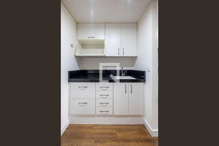 Sala/Cozinha de kitnet/studio para alugar com 1 quarto, 30m² em Pinheiros, São Paulo