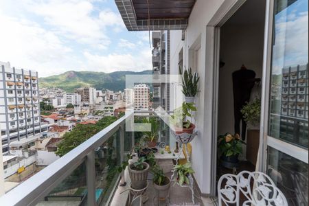 Varanda da Sala de apartamento à venda com 2 quartos, 98m² em Vila Isabel, Rio de Janeiro